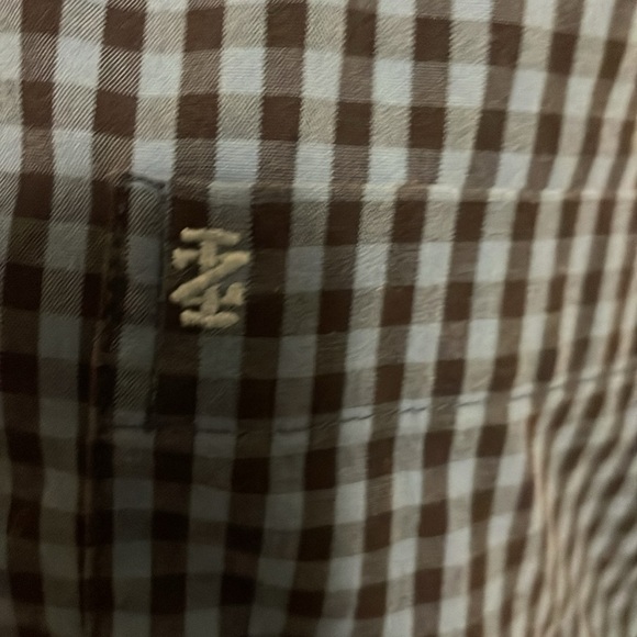 Size Large ~ IZOD ~Men's Long Sleeved Button Down Pocket Shirt - Picture 11 of 12